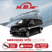 RBW Muz Silecek Takımı Mercedes Vito 2015-2018 ile uyumlu - 1