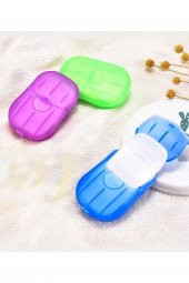 Kağıt Sabun 3Lü Mavi Mor Yeşil - 1