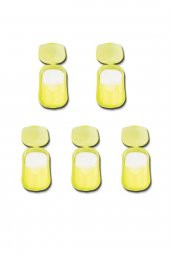 Kağıt Sabun Toplamda 100 Yaprak 20li 5 Paket Sarı - 1