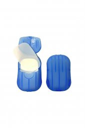 Kağıt Sabun Mavi 2li Toplamda 40 Yaprak Kağıt Sabun - 1