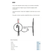 Bosch Eco Ön Silecek Takımı Kia Sorento 2010-2014 ile uyumlu thumbnail 3