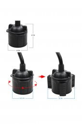 Hld09 360° Dönebilen Araç Içi Telefon Tutucu Holder - 3