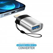 iPhone iPad USB Dönüştürücü Otg Adaptör Apple Lightning - USB 3.0 Aktarıcı - 1