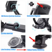 Hld-08 Araç Telefon Tutucu thumbnail 3