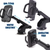 Araç Içi Vantuzlu Telefon Tutucu Hld-08 thumbnail 4