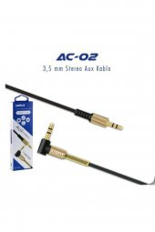 1metre Stereo Aux Kabblo Araç Aux girişi telefon bağlamak için aux kablo - 1