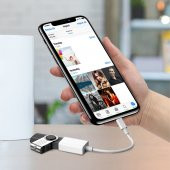 Apple iPhone USB Dönüştürücü OTG Adaptör iPhone  iPad Lightning To USB 3.0 Aktarıcı - 3