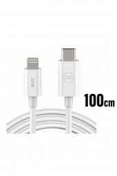 Apple iPhone 8 - iPhone 8 Plus Hızlı Şarj Kablosu TYPE-C - Ligtning PD 20W 1 metre - 1