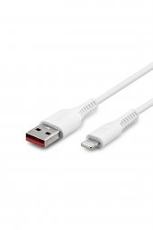 Iphone Uyumlu 5 6 7 8 Plus X Xr Xs X Max 2 Metre 2.0 A Beyaz Hızlı Şarj Ve Data Kablosu Cl19 - 2