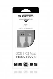 Iphone Uyumlu 5 6 7 8 Plus X Xr Xs X Max 2 Metre 2.0 A Beyaz Hızlı Şarj Ve Data Kablosu Cl19 - 3