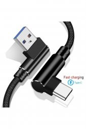 Uzun Type-c Hızlı Usb Şarj Data Kablosu 3 Metre - 2