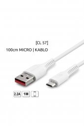 Usb Şarj Kablosu 100cm Subzero CL57 - 2