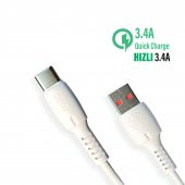 Xiaomi Mi 9T Şarj Kablosu Type C 20W Hızlı 20W 3.4A - 1