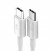Kısa 25cm 25W Hızlı Type-C Şarj Kablosu Çift Taraflı Type-C to Type-C 25W PD Şarj Kablo 25cm - 2