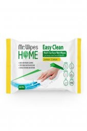 Mr. Wipes Çok Amaçlı Yüzey Temizleme Mendili Limon - 40 Yaprak - 1
