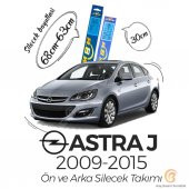 RBW Ön ve Arka Silecek Seti Opel Astra J 2009-2015 ile uyumlu thumbnail 1
