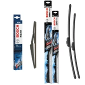 Bosch Aerotwin Ön Arka Silecek Seti Nissan Qashqai 2014-2020 ile uyumlu thumbnail 1
