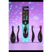 R.o.c.s. Baby Neon 0-3 Yaş Için Ekstra Yumuşak Diş Fırçası - Mor - 2