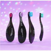 R.o.c.s. Baby Neon 0-3 Yaş Için Ekstra Yumuşak Diş Fırçası - Mor - 3