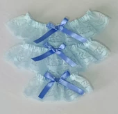 ASM1189 Kadın Dantel Set  3 Renk 9 lu Kol ve Bacak Bantları - 7