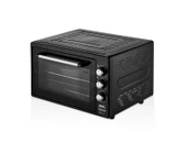 AKEL AF380L-SİYAH LAMBALI, TERMOSTATLI, SAATLİ 38 LİTRE MİDİ FIRIN - 1
