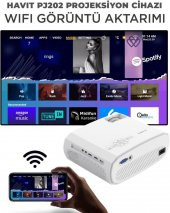 Havit PJ202 220 Lümen Full HD Wi-Fi Projeksiyon Cihazı Teşhir - 6