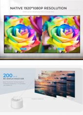 Havit PJ202 220 Lümen Full HD Wi-Fi Projeksiyon Cihazı Teşhir - 7