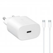 Samsung Galaxy Z Flip TA800N 25W Şarj Aleti 5A 65W Type-C to Type-C 2Metre Kablolu Beyaz - 1