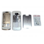 Nokia N700 Kasa Kapak Tuş Takımı N700 Uyumlu Beyaz Renk Orta Kasa Ön Kapak Arka Kapak Tuş Takımı - 2