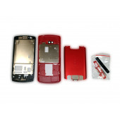 Nokia N700 Kasa Kapak Tuş Takımı N700 Uyumlu Kırmızı Renk Orta Kasa Ön Kapak Arka Kapak Tuş Takımı - 4