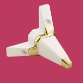 Alcazar Köşe 6'lı Set Mobilya TV Ünitesi Çekyat Koltuk Kanepe Destek Ayağı 14 cm Beyaz M8 Civatalı thumbnail 8