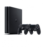 PS4 Slim 1 TB 2 Kol Oyun Konsolu - 1