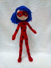Mucize Uğur Böceği Kız Amigurumi Organik Oyuncak - 1