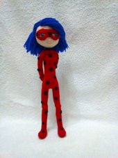Mucize Uğur Böceği Kız Amigurumi Organik Oyuncak - 3