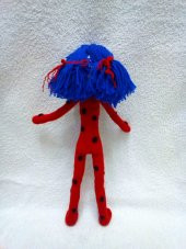 Mucize Uğur Böceği Kız Amigurumi Organik Oyuncak - 4