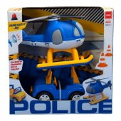 MGS Oyuncak Polis Seti Helikopter Jip - 1