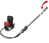 Baseh Teleskopik Şanzımanlı Zeytin Hasat Makinası 3.1 Hp - 1