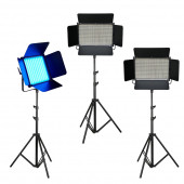 GDX RGB'li Panel Led Video Işık Seti - 2020W - 1