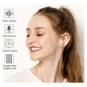 Huawei AM116 Mikrofonlu Kablolu Kulaklık - Beyaz - 4