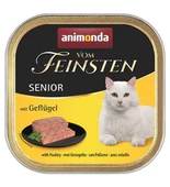 Animonda Vom Feinsten Hindi & Tavuk Yetişkin Kedi Kedi Yaş Mama 100gr Skt:06/2025 - 1