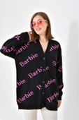FTZ Women Kadın  Barbie Hırka  Siyah 20676 thumbnail 6
