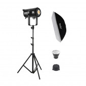 GDX EXC-220C-II Full Set (60x90 Softbox + 260 cm Kalın Işık Ayağı) - 1