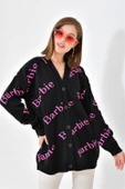 FTZ Women Kadın  Barbie Hırka  Siyah 20676 thumbnail 4