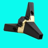 Alcazar Köşe 6'lı Set Mobilya TV Ünitesi Çekyat Koltuk Kanepe Destek Ayağı 12 cm Siyah M8 Civatalı thumbnail 8