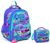 Coral High Lavanta Grafiti Kız Çocuk İlkokul Çantası ve Beslenme Çantası Seti thumbnail 1