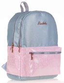 Kaukko Simli Gri Okul Sırt Çantası ve Kalemlik Seti - Ortaokul - Lise - 2