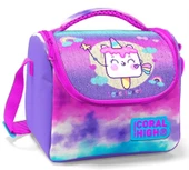 Coral High Kız Çocuk Pembe Mor Dondurma Okul Beslenme Çantası - Thermo Yalıtımlı thumbnail 1