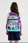 Coral High Okul Sırt ve Beslenme Çantası Seti - Kız Çocuk Yeşil Mor Pegasus - 2