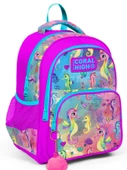 Coral High Pembe Deniz Anası İlkokul Okul Sırt Çantası - Kız Çocuk thumbnail 1