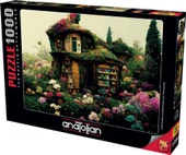 Anatolian 1000 Parça Çiçekli Kütüphane Puzzle - Beth Sheridan thumbnail 2